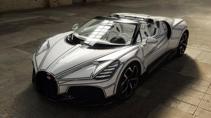 Νέα «πορσελάνινη» Bugatti Mistral Blanc Εternel 